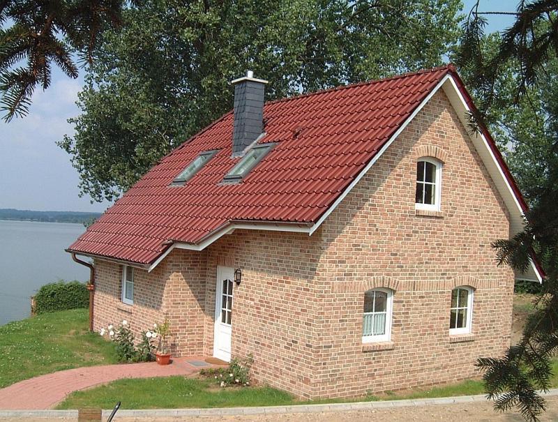 Blick Aufn See Sternberg Exteriör bild