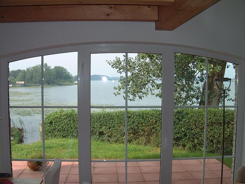 Blick Aufn See Sternberg Exteriör bild